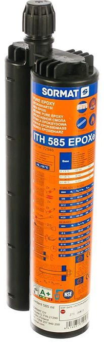 Комплект для инжекции ITH 585 EPOXЕ Sormat SOR 72945, 450 мл - фото